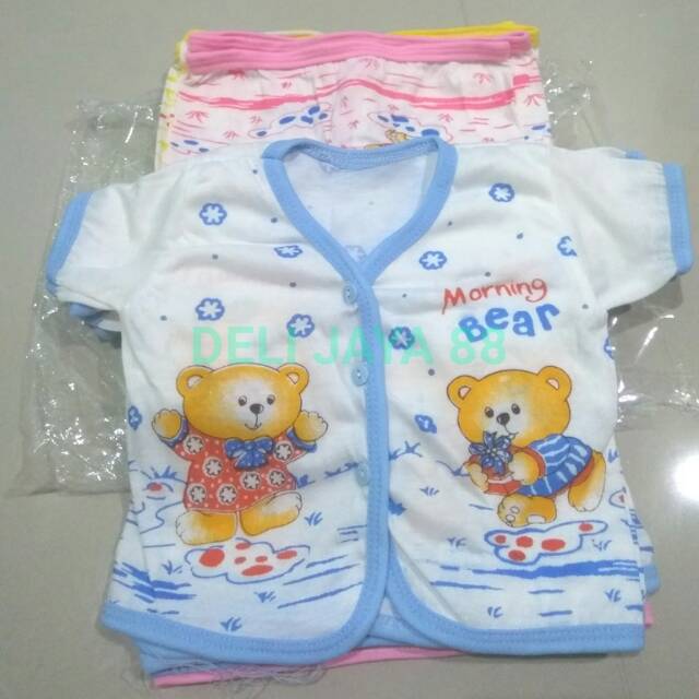 Baju bayi atasan lengan pendek pakaian baju bayi newborn Baju bayi atasan lengan pendek pakaian baju bayi newborn