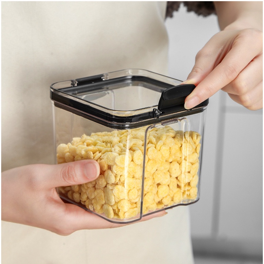 TOPLES BENING KEDAP UDARA / KOTAK SNACK CEREAL / KONTAINER MAKANAN / FOOD STORAGE KEEP FRESH CLEAN / JAR CONTAINER / PREMIUM TEMPAT PENYIMPANAN BUMBU WADAH / KEBUTUHAN DAPUR / TOPLES KEUPUK KERIPIK