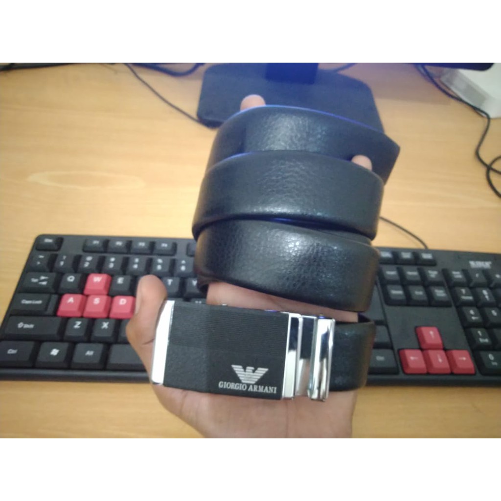 SABUK TALI KULIT PRIA  GESPER KULIT IKAT PINGGANG