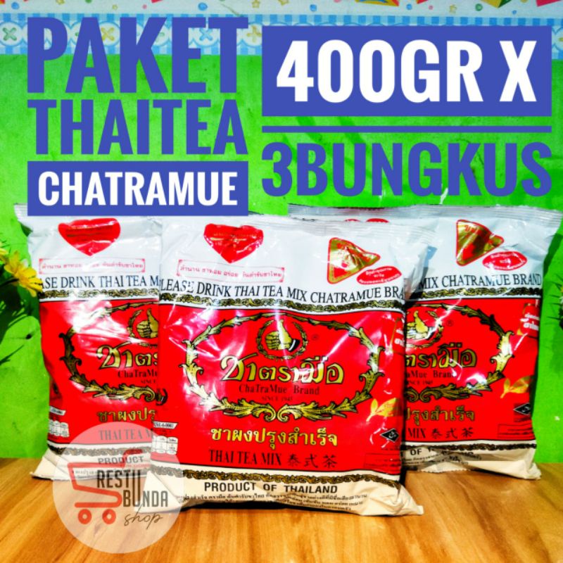 

PAKET HEMAT THAI TEA ORIGINAL 400gr x 3bungkus
