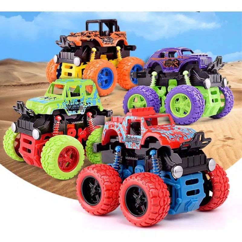 laristerus79 COD MAINAN MOBIL ZAP MONSTER POWER JEEP ZEP TRUCK TANPA BATERAI ANAK