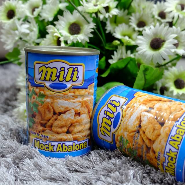 

Mock Abalone MILI 280 Gr / Daging Abalone Dalam Kaleng