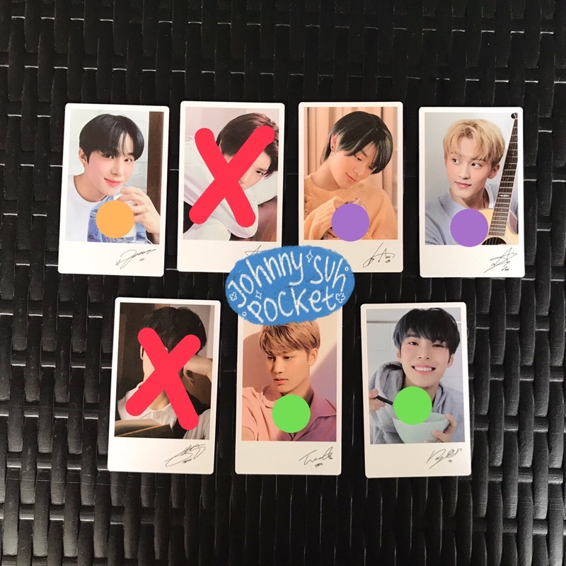 pc polaroid nature republic nct 127 mark yuta taeil doyoung jungwoo