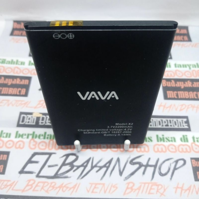 Batrai Vava X2 4G 5 ince Batre Vava X 2 Baterai 2200mAh Baterai RAM 1GB ROM 8GB