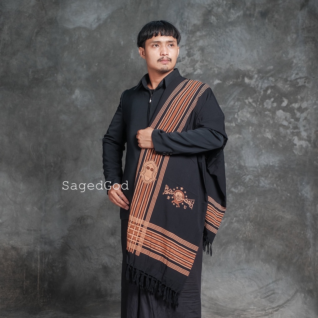 SORBAN PANJANG SORBAN TEROMPAH NU JUMBO 200X120 CM