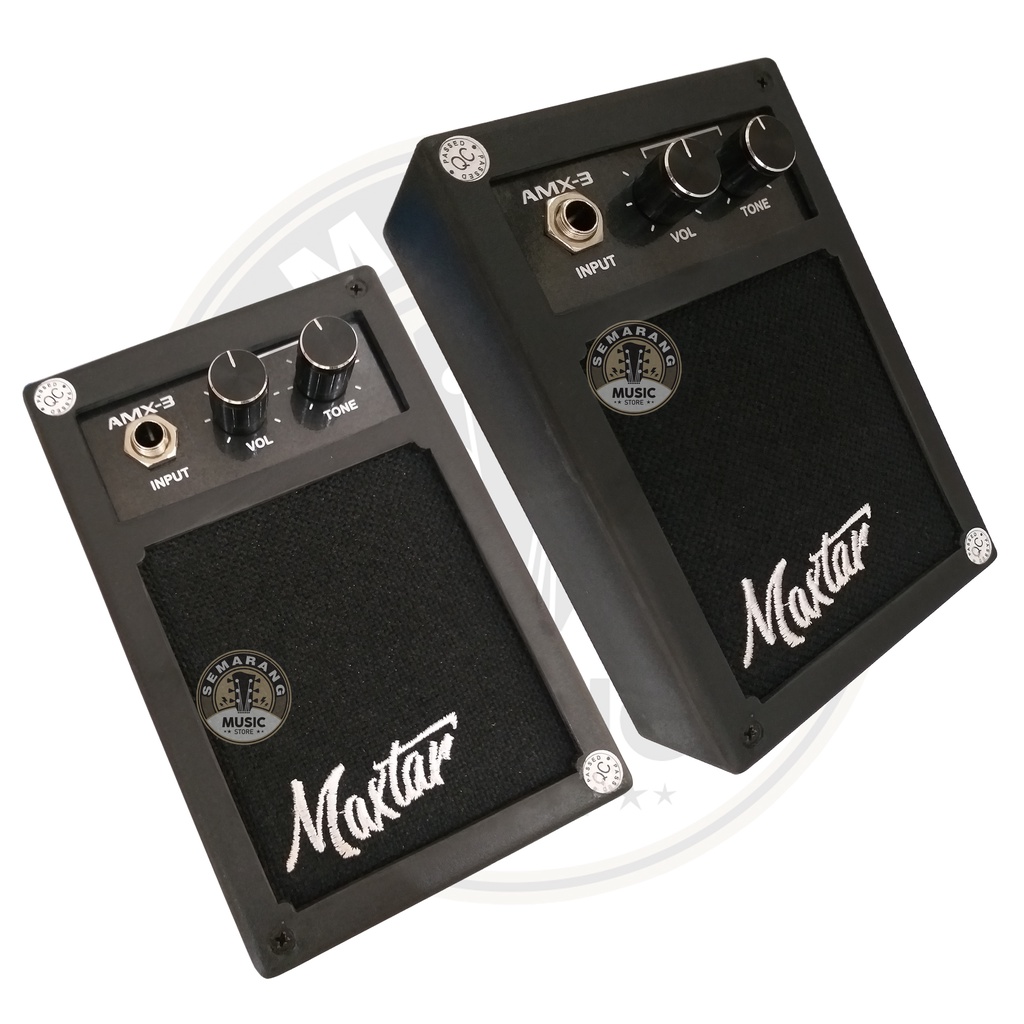 ORIGINAL!!! Ampli Gitar Maxtar AMX-3 Speaker 3&quot; inch Amplifier Gitar Mini Amply Gitar Original