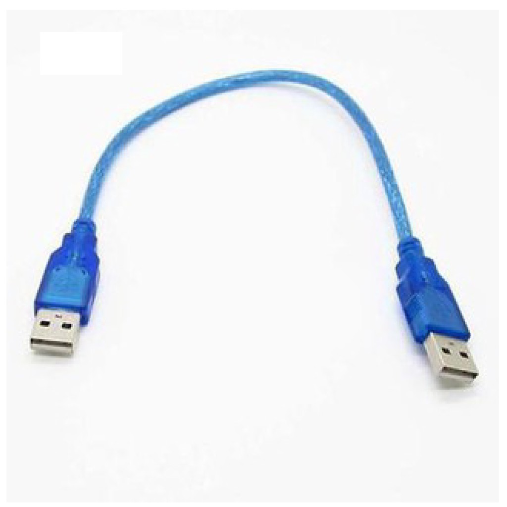 U2MMC30 | KABEL USB 2.0 M TO M CENTRO 30 CM (TRANSPARANT)