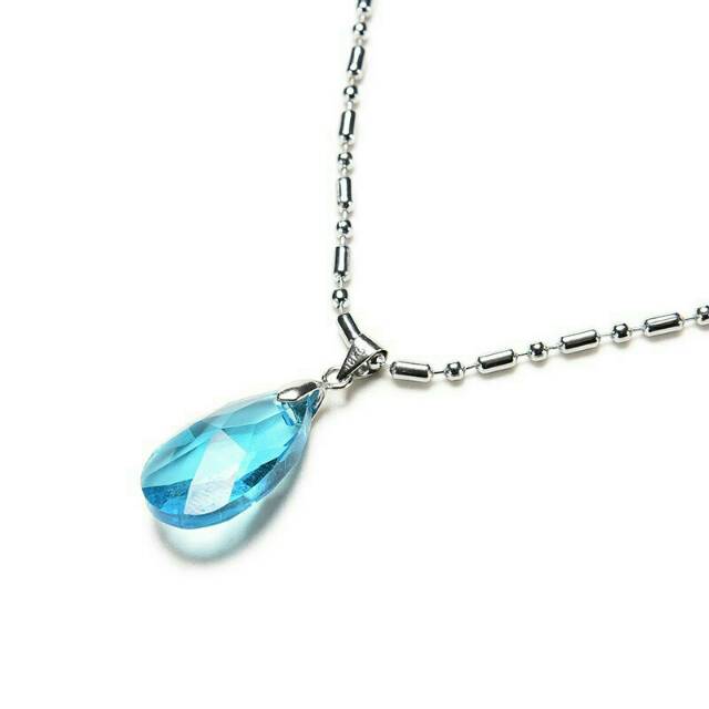 kalung kristal biru asuna anime game cosplay sword art online korea