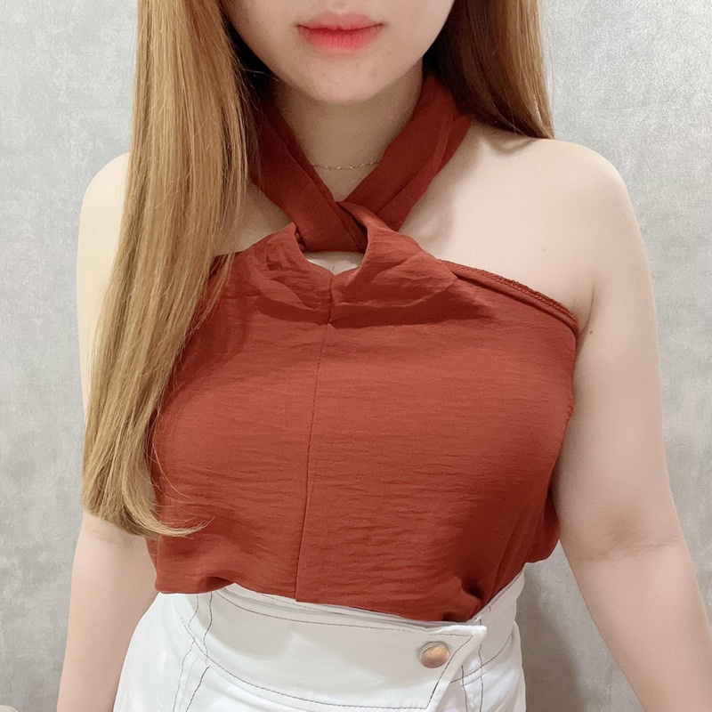 Airflow Tank Top X Blouse | Atasan Wanita Sexy Korean Fashion | Maimon Grosir