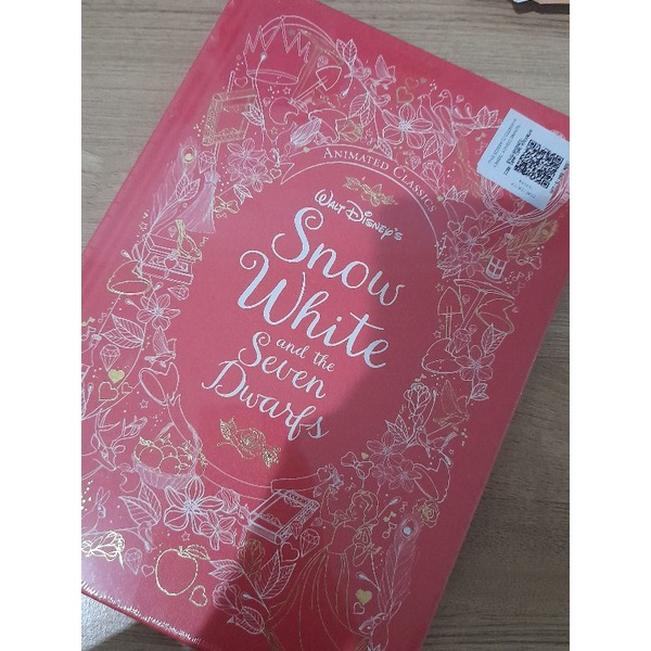 disney classic animated book snow white