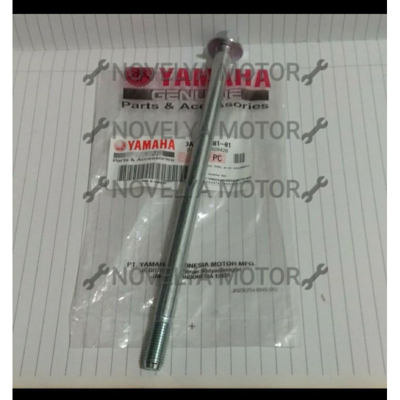 axle wheel As Roda Depan FizR Mio soul soul gt 115 mio z J Jup Force1 Alfa ori 3ay-f5181-01