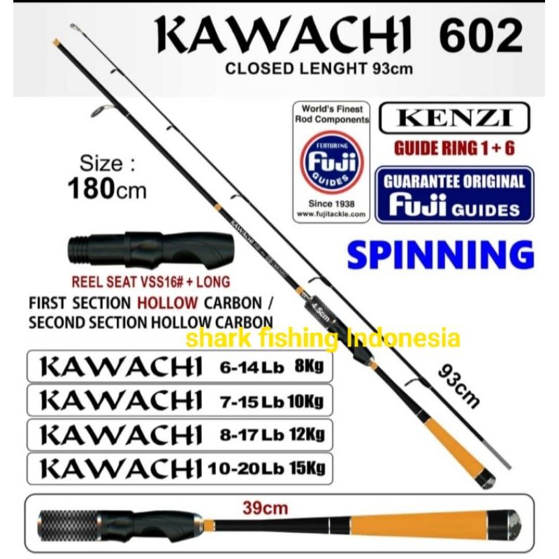 JORAN KENZI KAWACHI 602 ULTRA LIGHT RING Fuji Guides