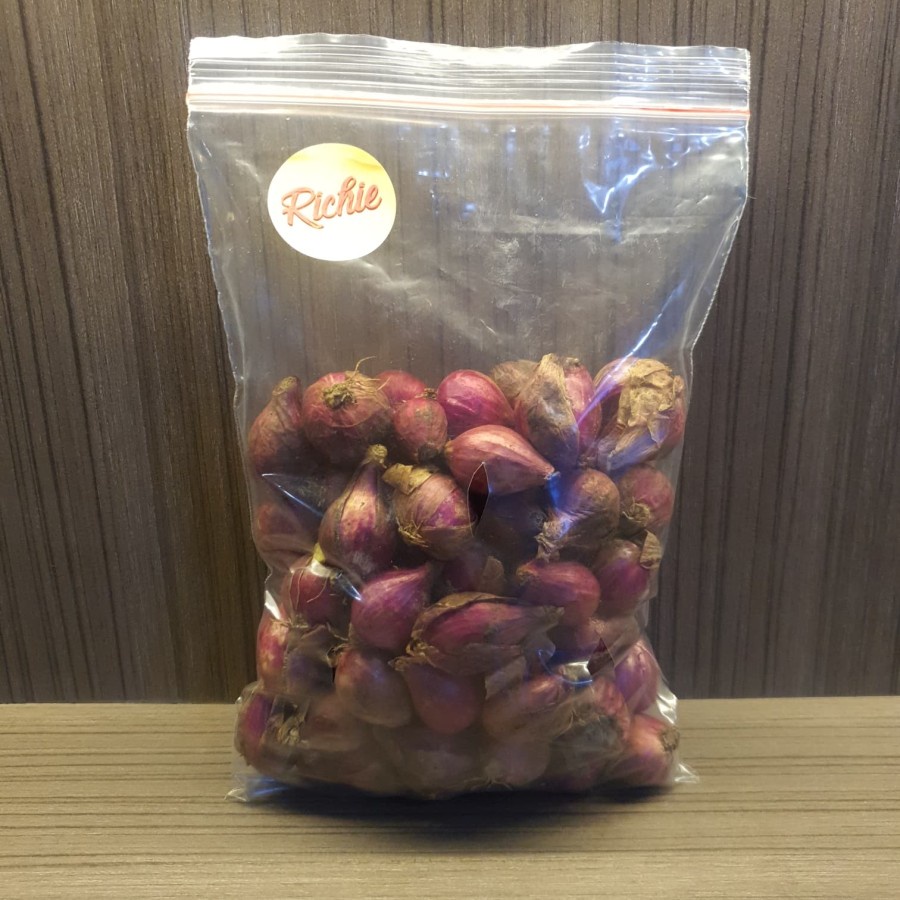 

Richie Bawang Merah Lokal Asli Brebes Qualitas Super 500 Gr