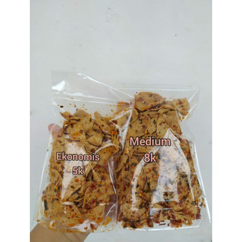 

Basreng kering daun jeruk