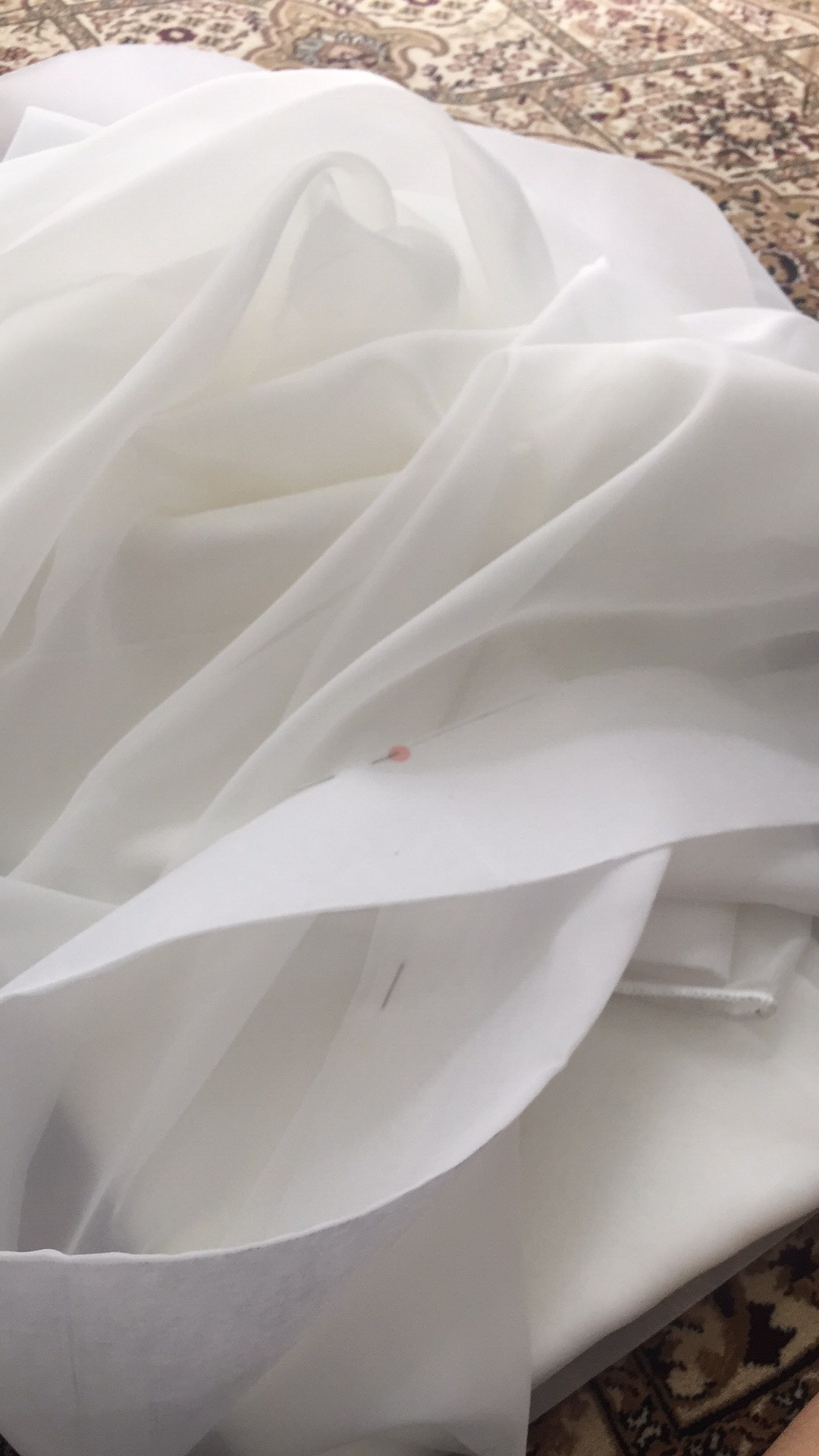 Grosir Bahan Vitrase Voile Polos