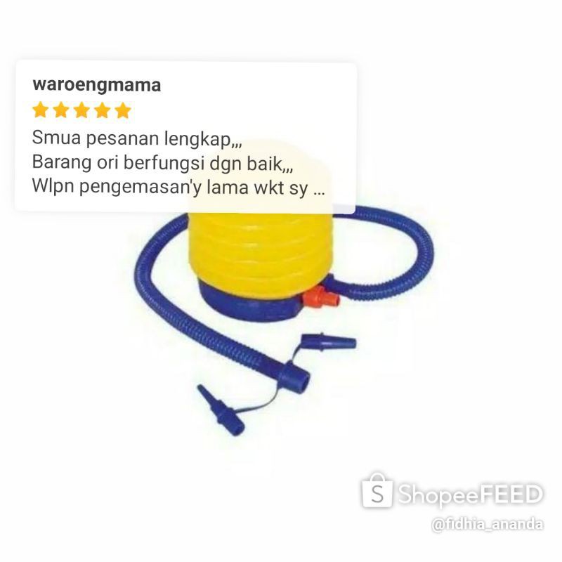 POMPA INJAK BESTWAY / POMPA KAKI / POMPA INJAK / POMPA KOLAM / POMPA ANGIN INJAK / POMPA