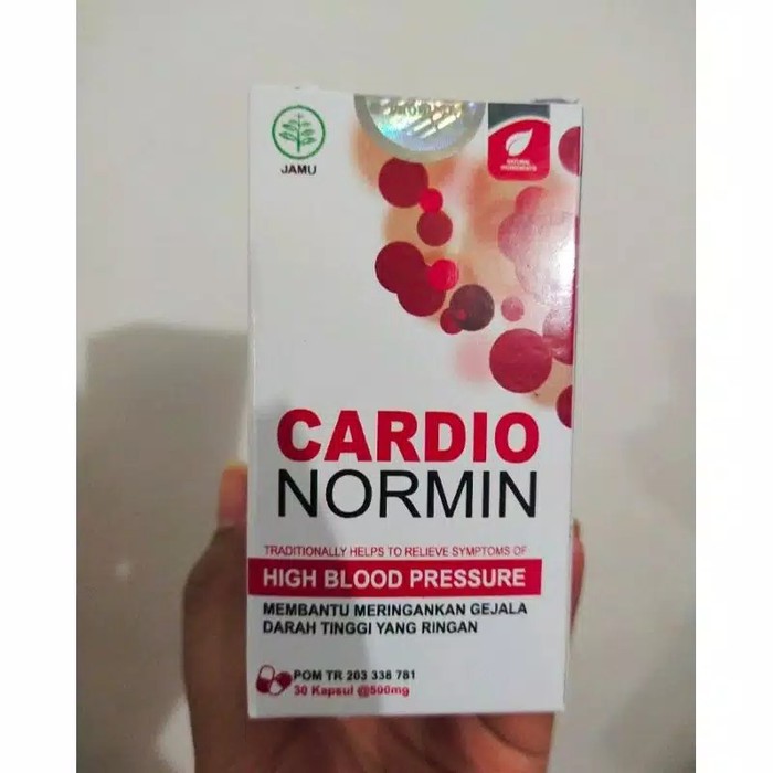 CARDIONORMIN ASLI ORIGINAL OBAT HIPERTENSI STRUK JANTUNG DAN ASAM URAT BPOM