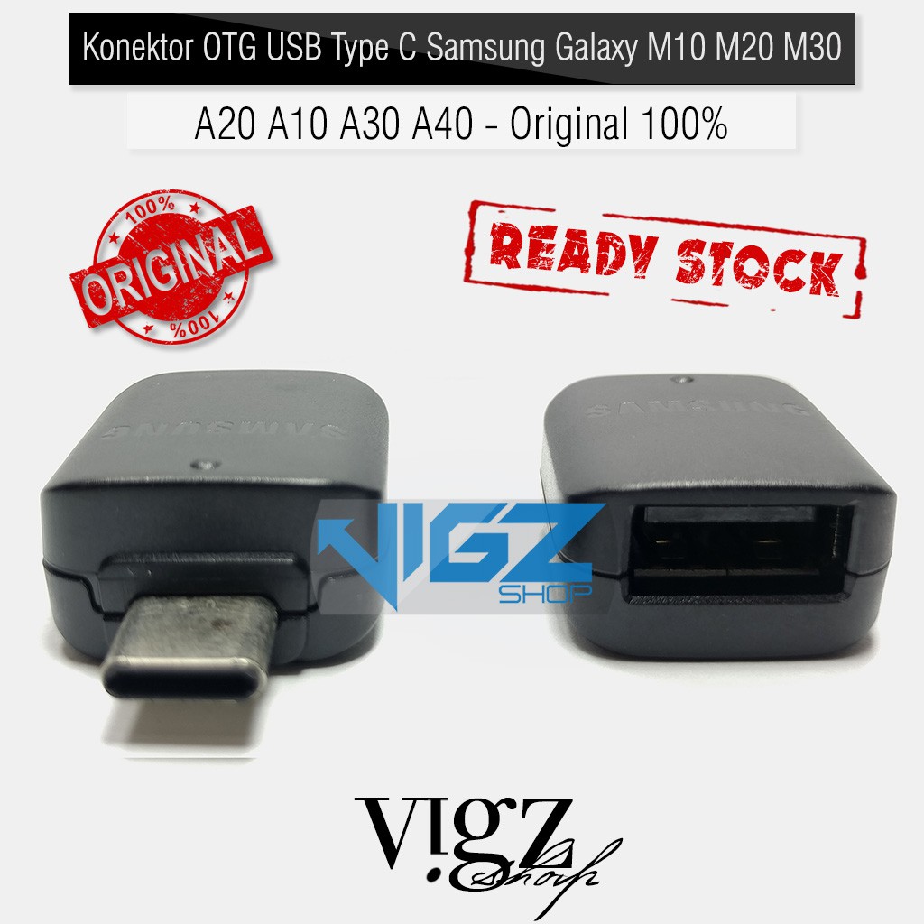 Konektor OTG USB Type C Samsung Galaxy M10 M10s M20 M30 M30s M40 A20 A10 A30 A40 A50 Original 100%