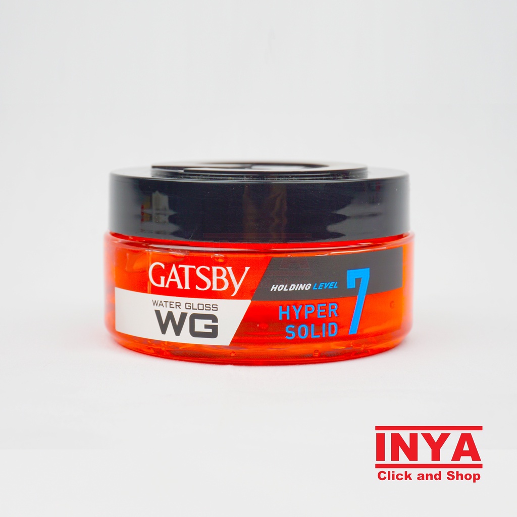 GATSBY WG WATER GLOSS HYPER SOLID LEVEL 7 HAIR GEL 75gr