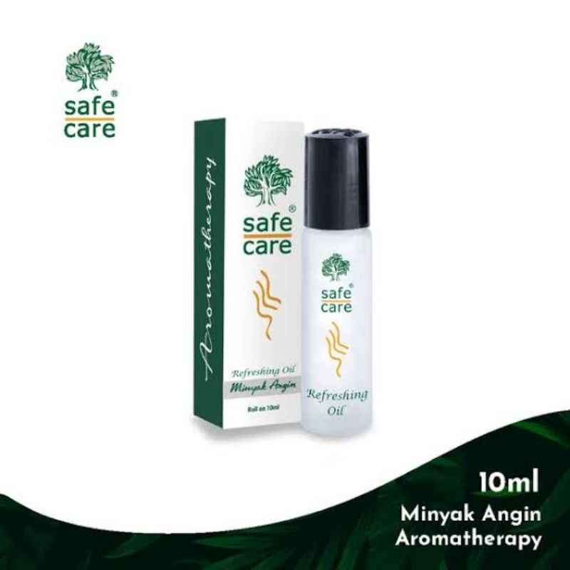 MINYAK ANGIN SAFE CARE UKURAN 10 ML ROLL ON 10 ML / REFRESHING OIL AROMATHERAPY 10ML