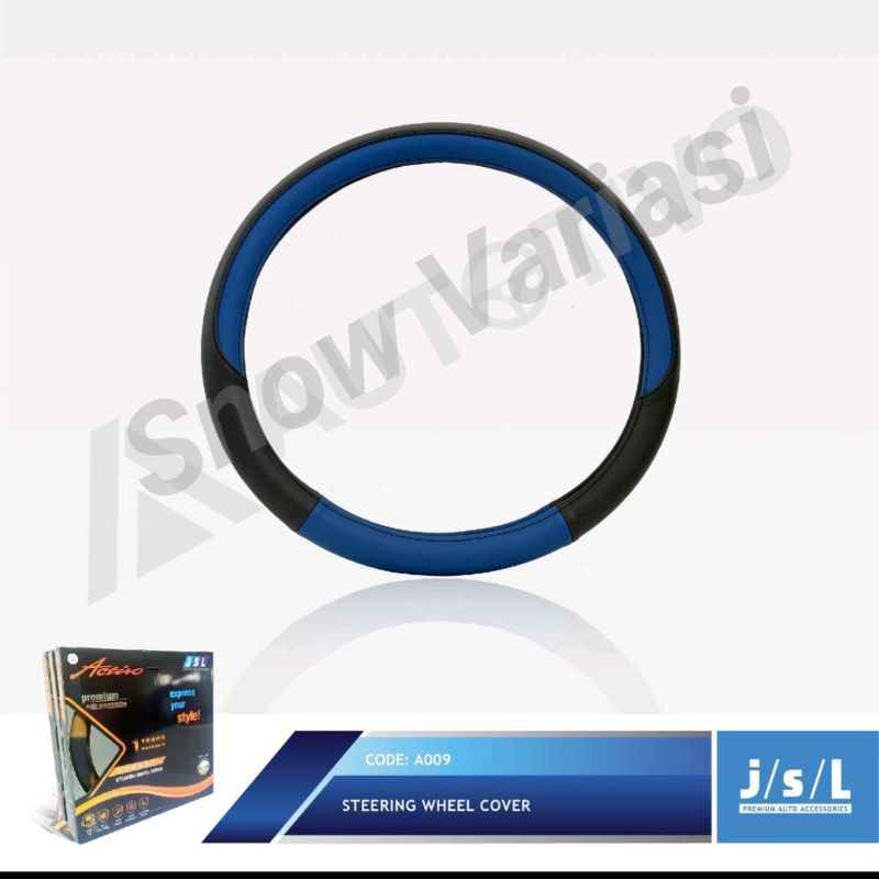 JSL Steering Wheel Cover Activo Premium Sarung Stir Mobil Type A