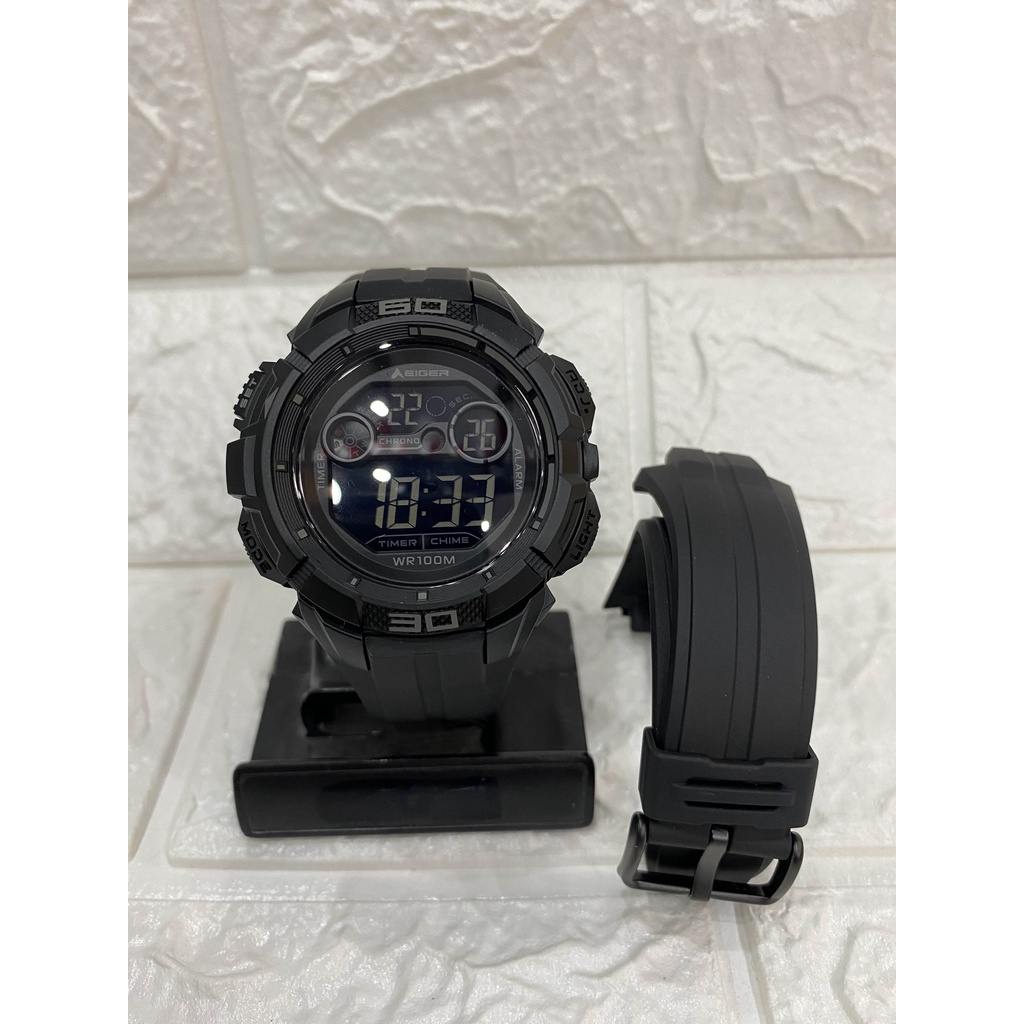 Eiger1989 Jam Tangan Ataca 4.1 - Jam Tangan EIGER1989 Black Edition Best Seller - 5087  [BISA COD]