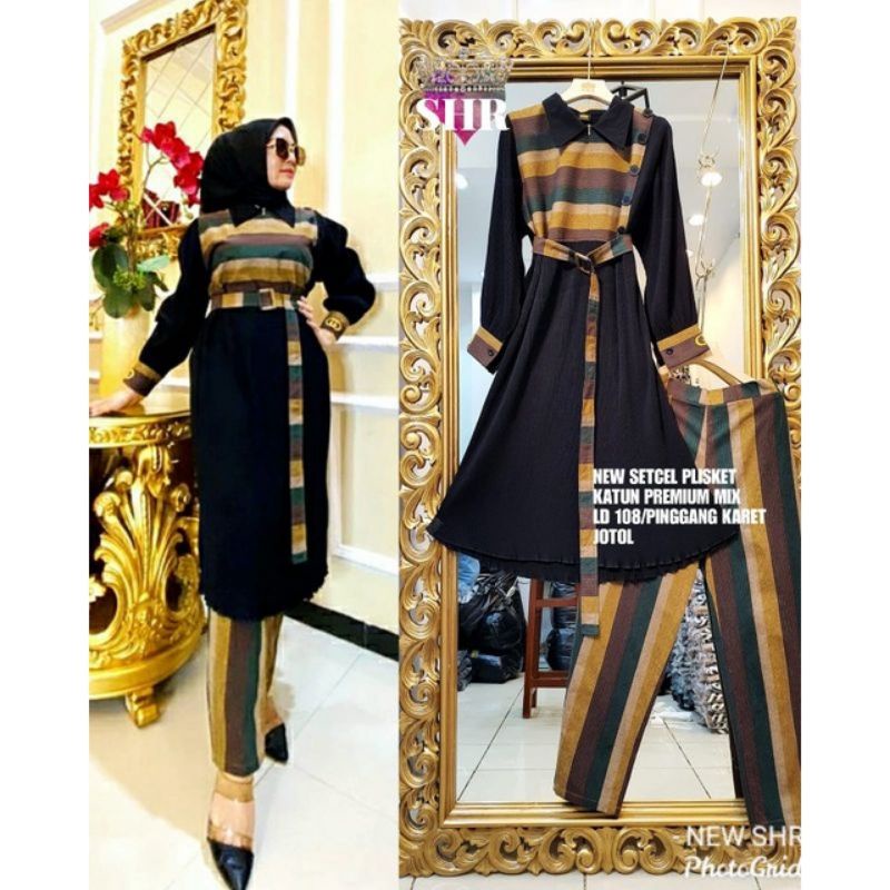 " NEW " SETCEL PLISKET KATUN SHR ORI 100%