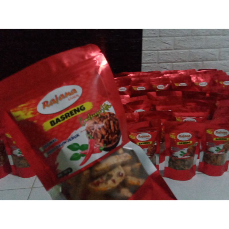 

Basreng pedas daun jeruk