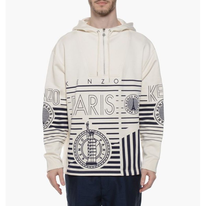 jumping hoodie KENZO sweat second preloved f555sw0734mc