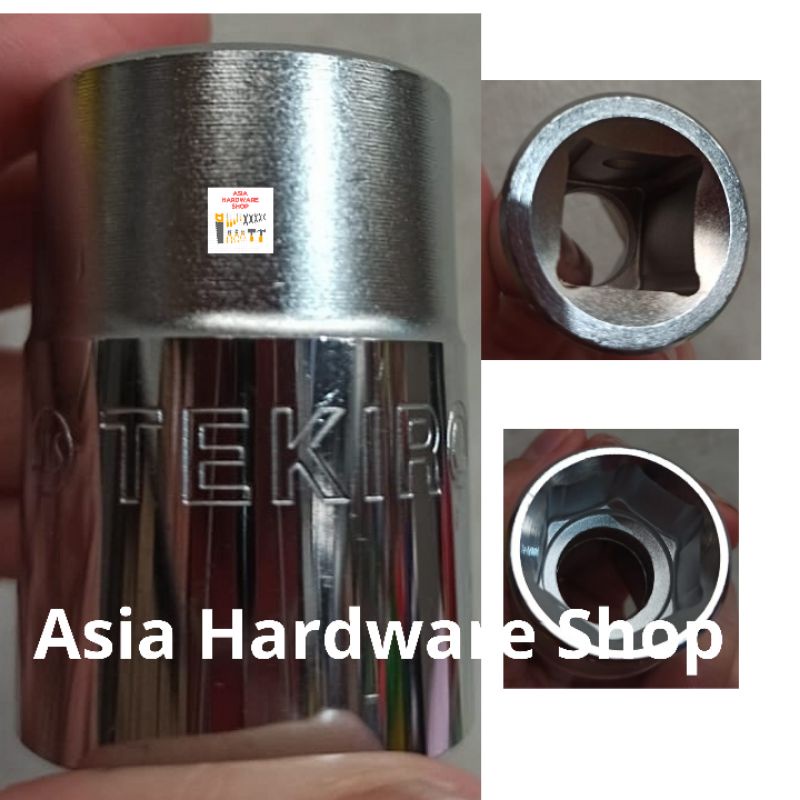 Mata Sok 24 mm TEKIRO Mata Kunci Shock Sok Sock 3/4 Inch Inci 6PT 24mm