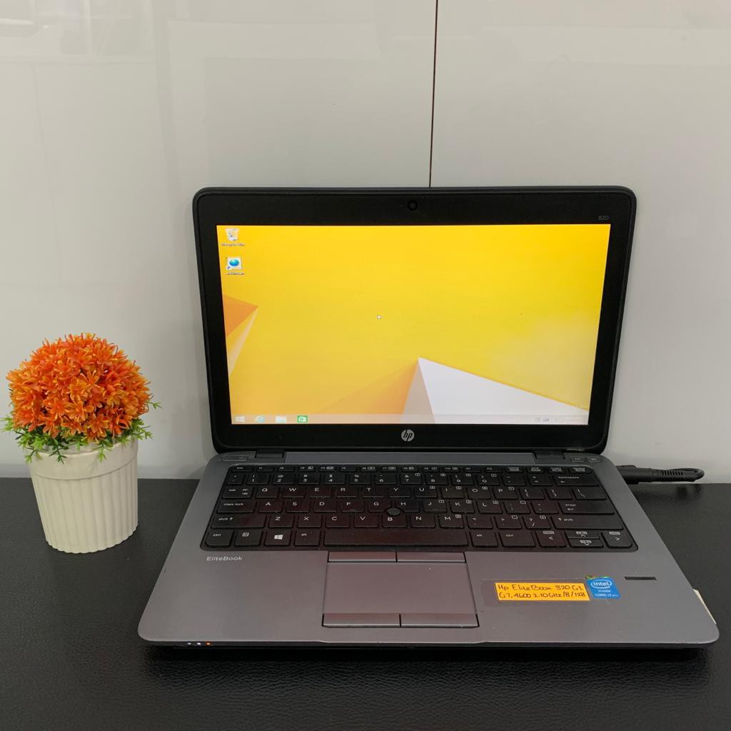 HP ELITEBOOK 820 G1 CORE I7 - 4600U 2.10GHz RAM 4 GB SSD 128GB