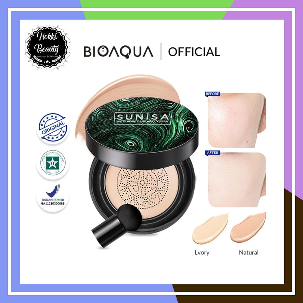 BIOAQUA x Sunisa Air Cushion BB Cream CC Cushion 20g