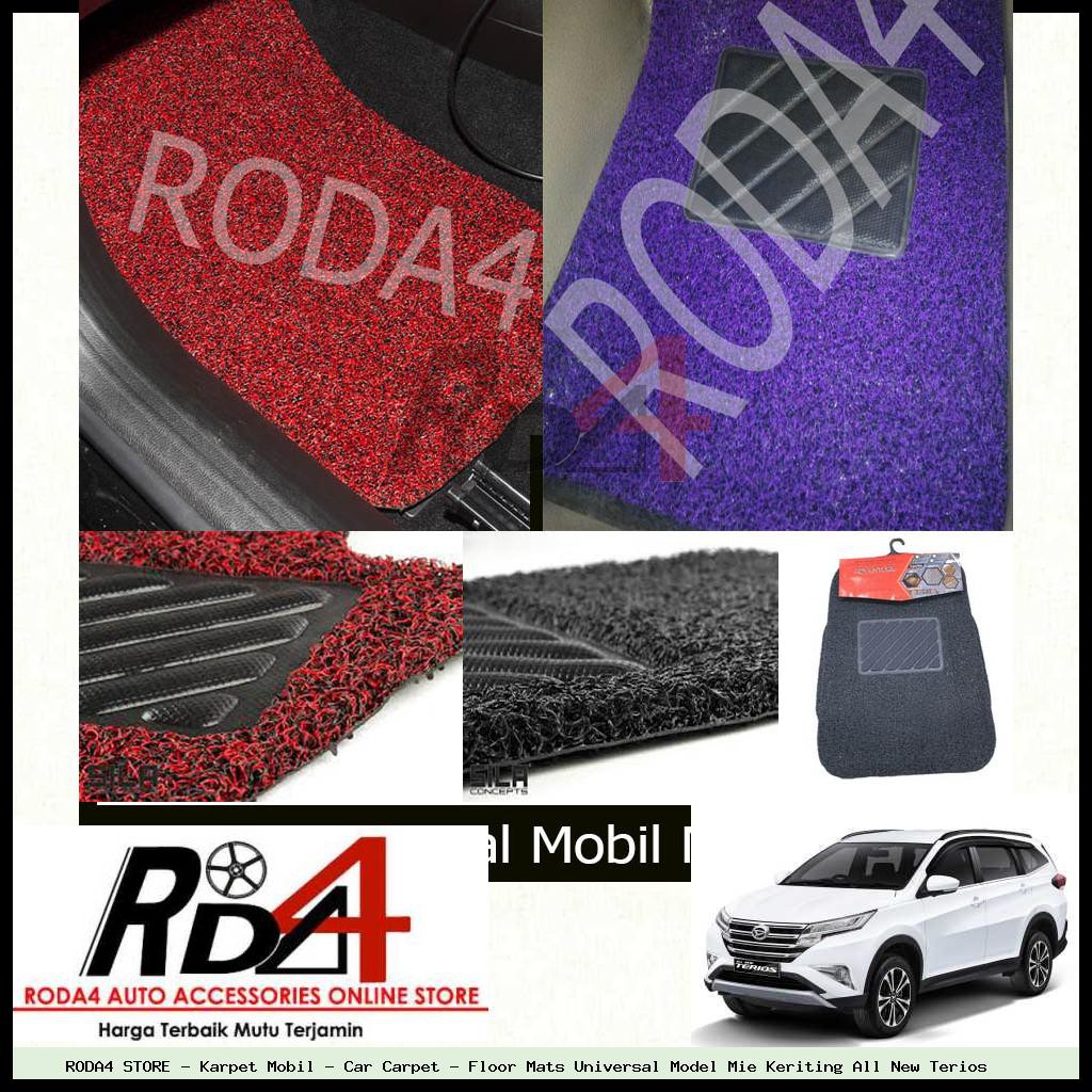 Karpet Mobil - Car Carpet - Floor Mats Universal Mie Keriting All New Terios