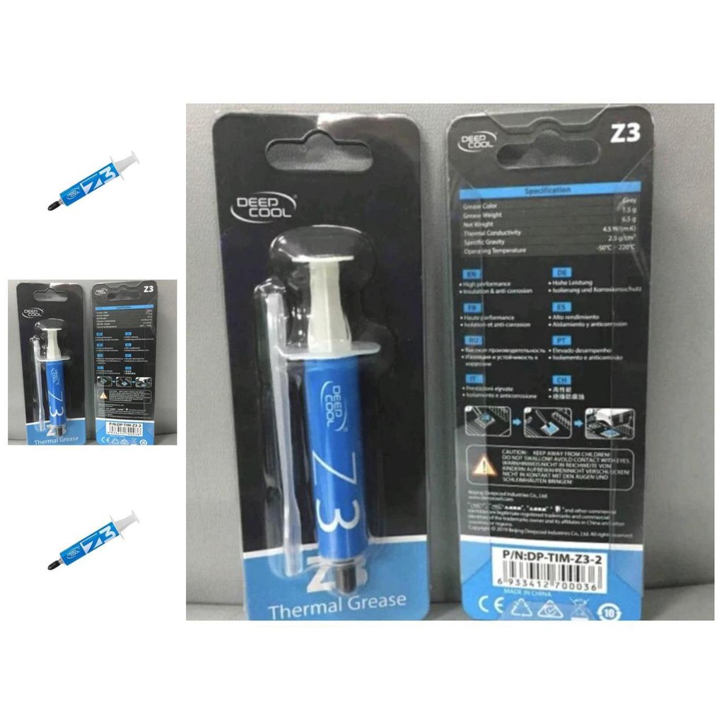 deepcool z3 thermal paste deepcool termal pasta z3