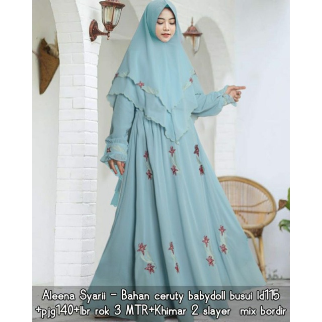 ALEENA SYARI LIGHT BLUE
