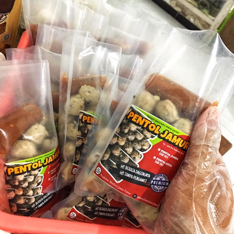 

Pentol Jamur Frozen Kecil isi 25biji