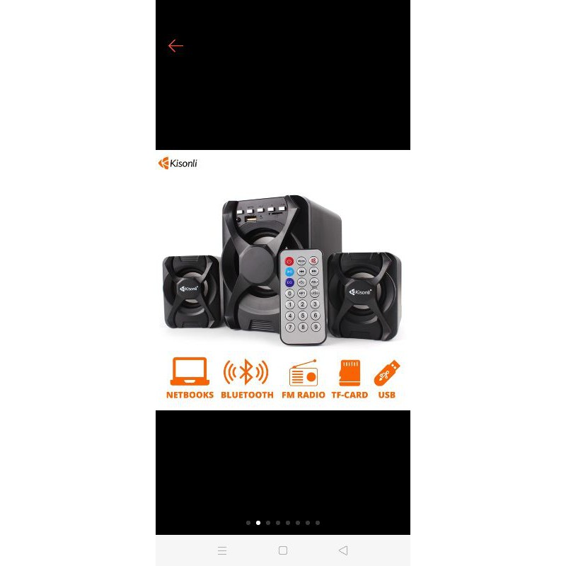 kisonli 2500bt speaker bluetooth