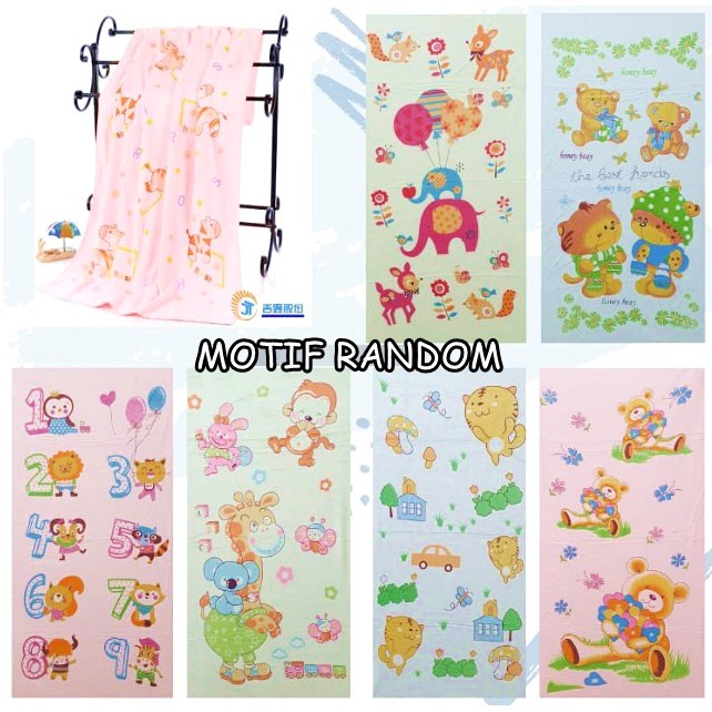 Handuk Anak Bayi Microfiber/Handuk Mandi Anak Bayi