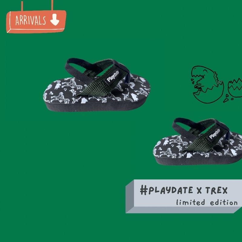 Sepatu Sandal Anak Laki Laki 1  2 Tahun Cowok Perempuan Belajar Berjalan Antislip / Sandal Bayi Sepatu Sendal Anak Bayi Laki Laki Antislip Dinosaurus Trex 1-2 Tahun