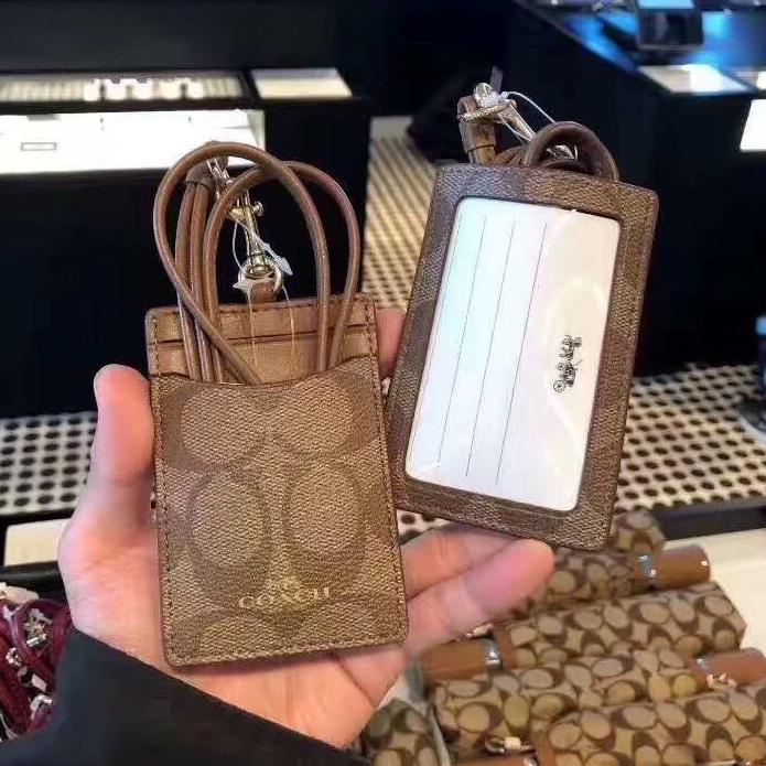 

Best Seller.. card holder / Coach F65573 original/ Kartu kerja /tag / lanyard/ name tag holder/ID Card holder