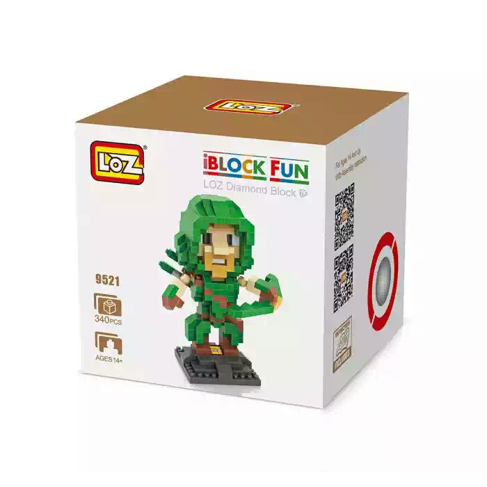 Arrow Marvel Avenger - 9521 Lego loz nanoblock