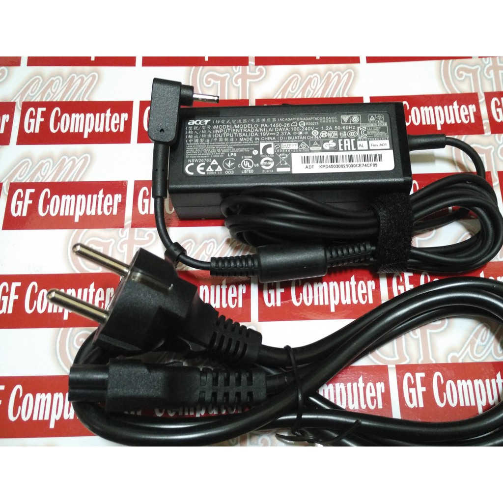 Charger Adaptor Acer 19V 2.37A Aspire R5-471T, V3-331 / KP.0450H.001, KP.04501.003, KP.04503.004