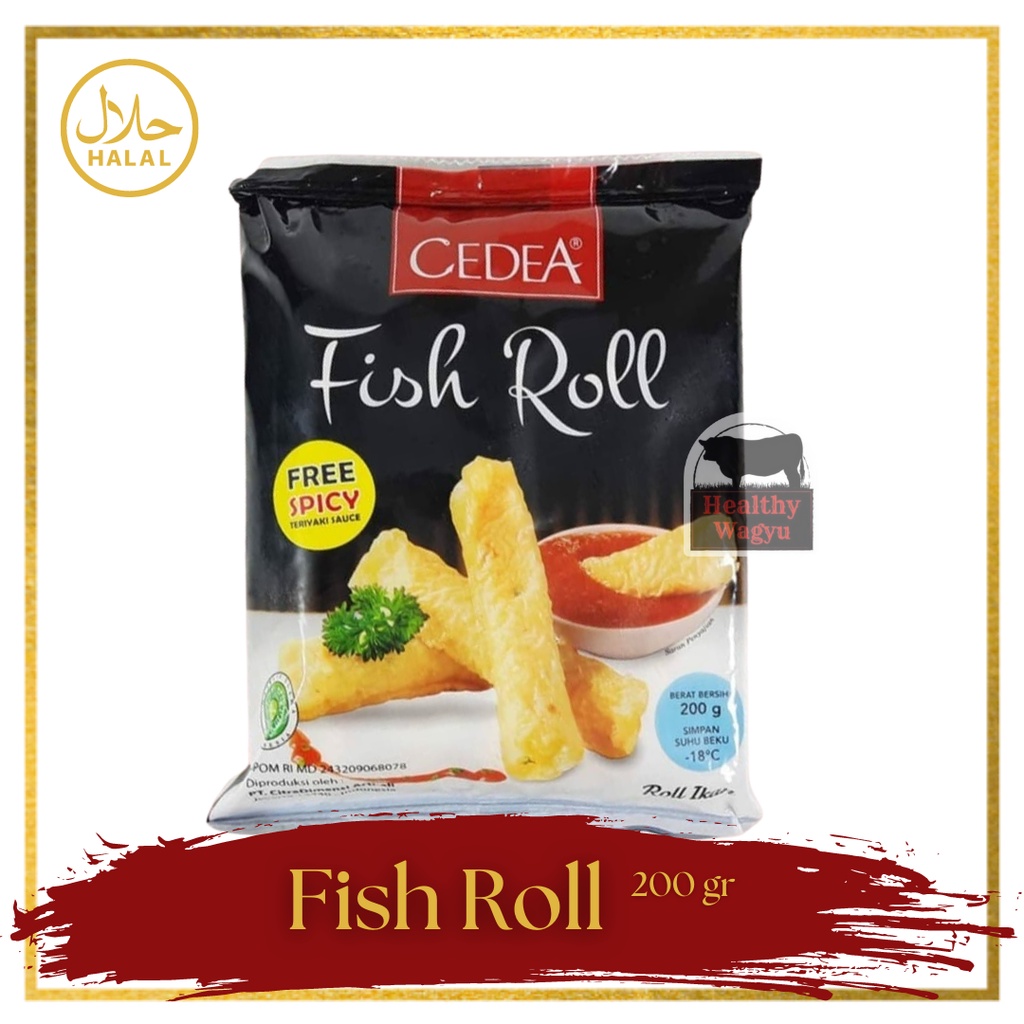 

Cedea Fish Roll Ikan Gulung Kekkian 200gr Healthy Wagyu