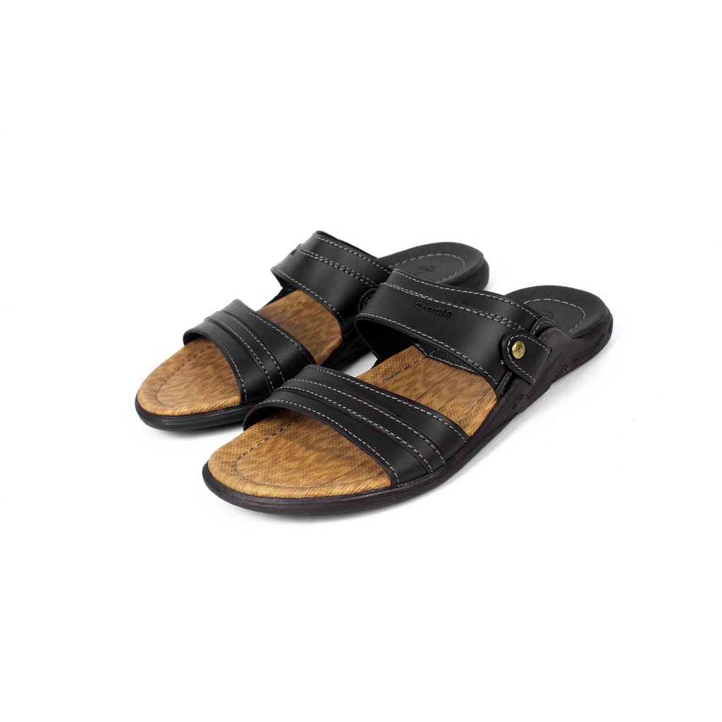 Sandal Slide Kulit Pria Model Terbaru Kualitas Premium YOTA