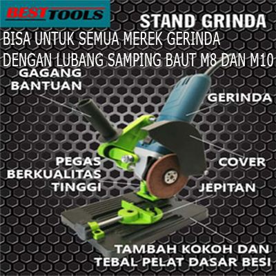 STAND DUDUKAN GERINDA GRINDA COVER CLAMP JEPIT ANGLE STAND GRINDER