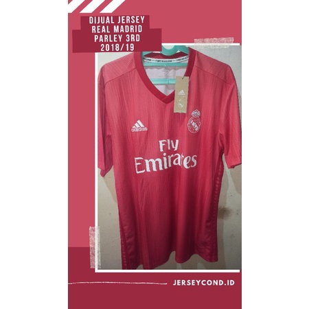 JERSEY BRAND NEW REAL MADRID PARLEY 3RD 2018/19