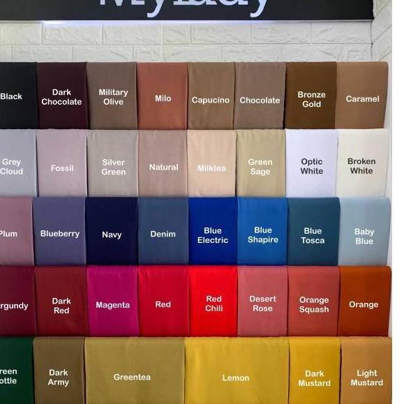 ★ MZK (Variasi2) PLAIN VOAL BY MYLADY HIJAB / MYLADYHIJAB / ULTRAFINE VOAL / VOAL POLOS / READY STOC