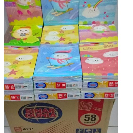 

Terjangkau Buku Sidu 58 Lembar 1 Pak Isi 10 Buku