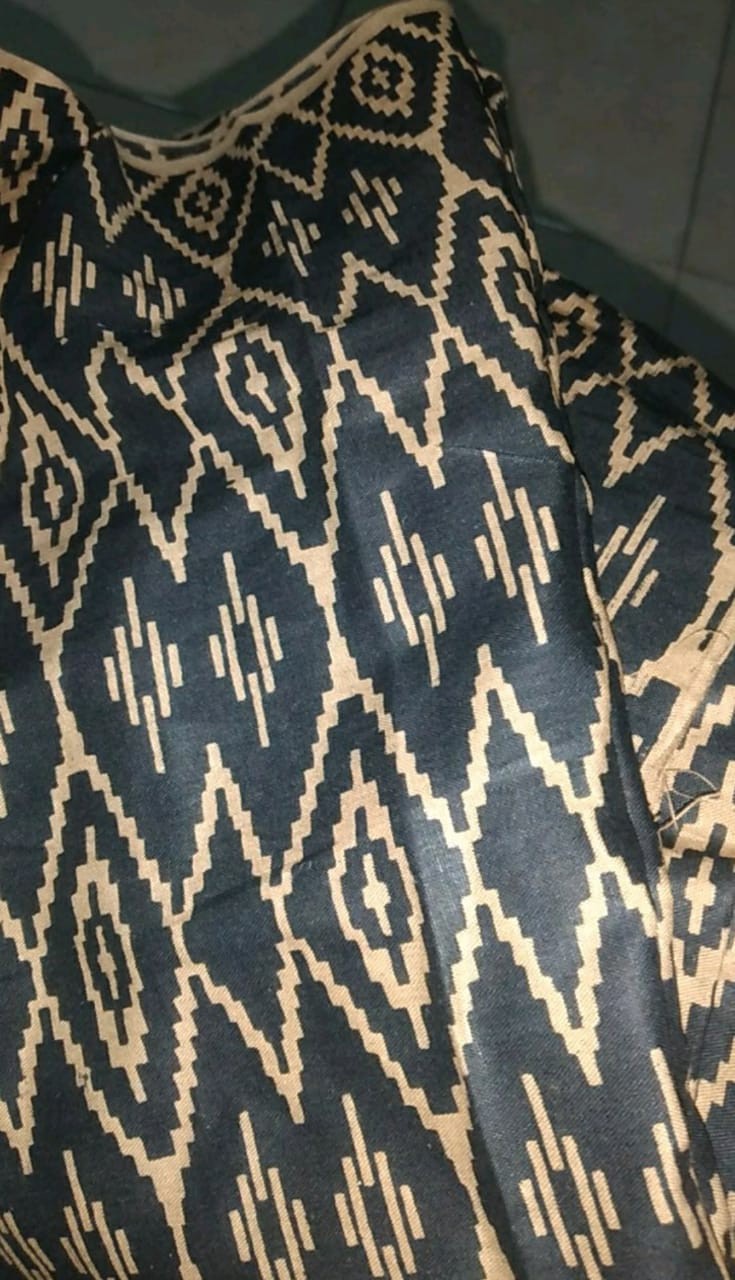 Kain Batik Pekalongan Coklat Hitam