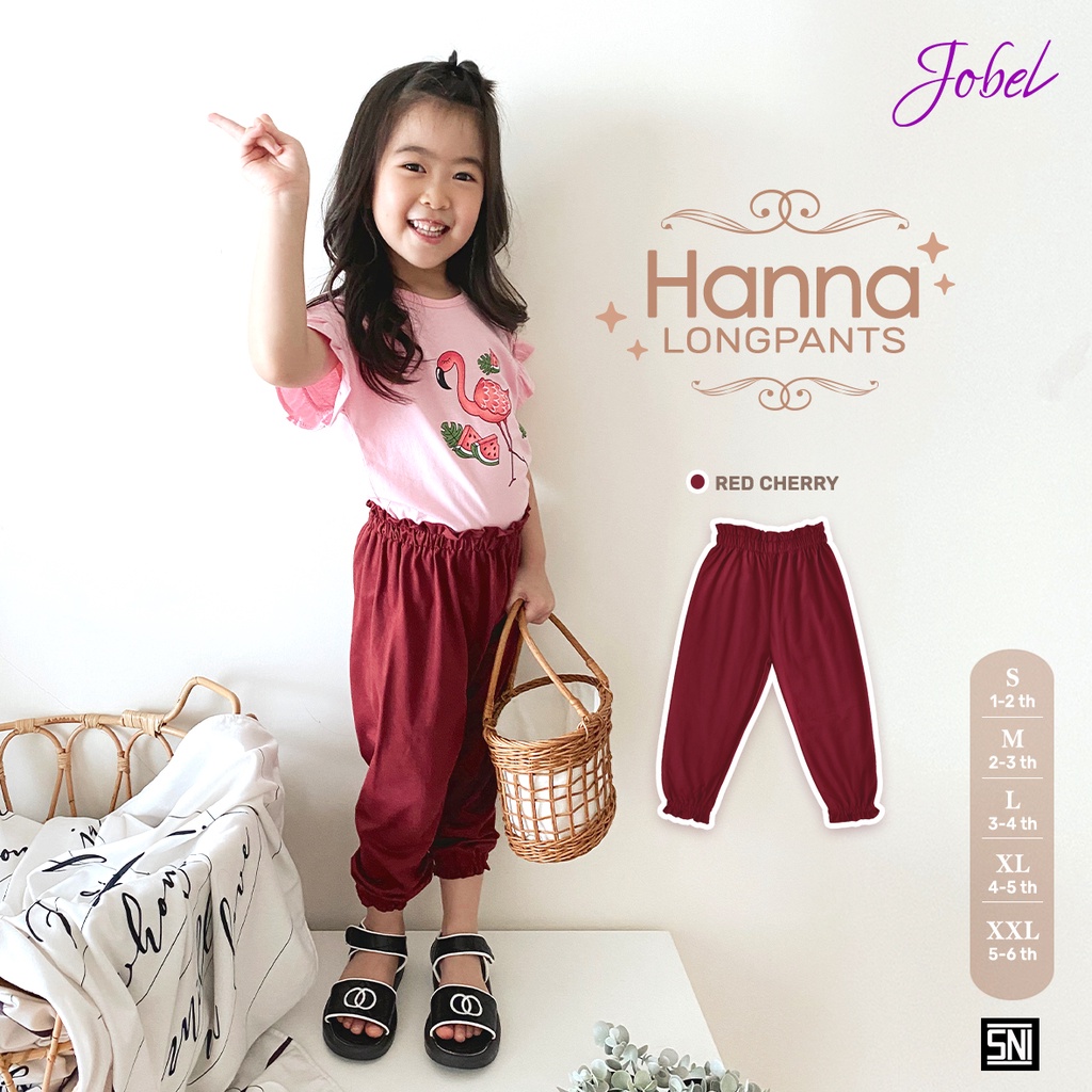 Jobel Longpants Hanna (0-5 tahun) - Celana Panjang Anak Perempuan